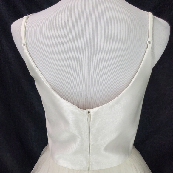 NWT Chi Chi London White Dress with Black Embroidery Fairy Glinda Princess Ball - Picture 11 of 17